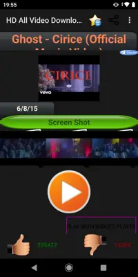 HD All Video Downloader android App screenshot 2